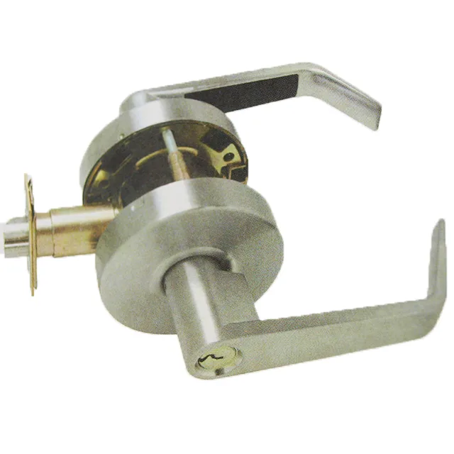 Ultra Hardware Ultra Hardware 44273 Satin Chrome Grade 2 Cylindrical Lever Door Lock — product photo