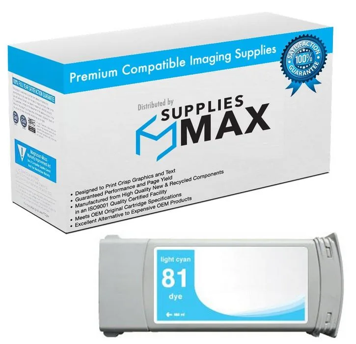 SuppliesMax SuppliesMax C4934A Light Cyan Ink Cartridge 680 ml — product photo