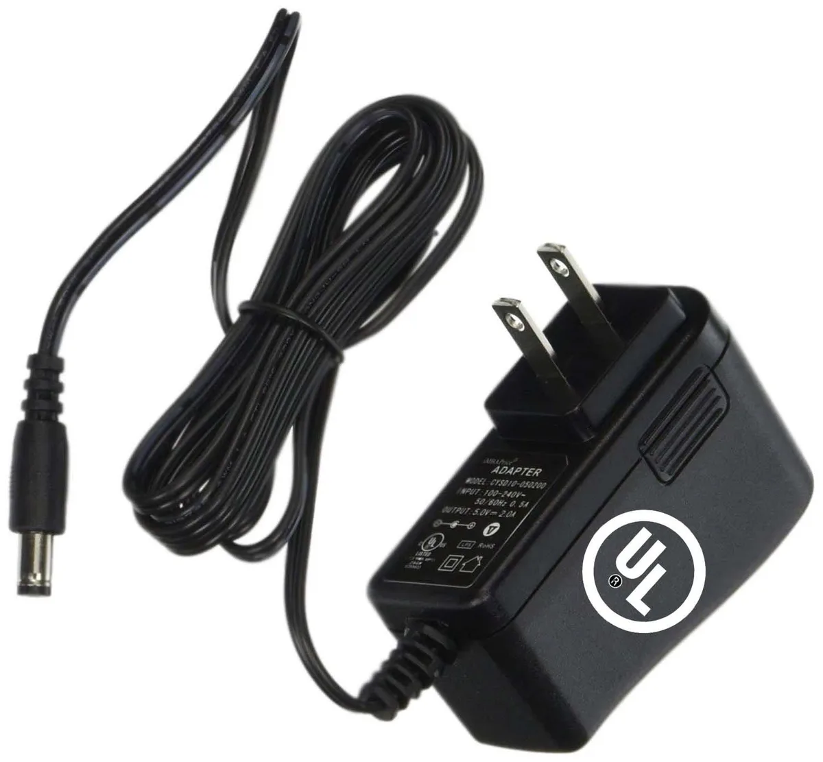 Amamax Amamax AMA-5521-5V-2A AC/DC Wall Adapter 5V 2A 5.5mm x 2.1mm plug — product photo