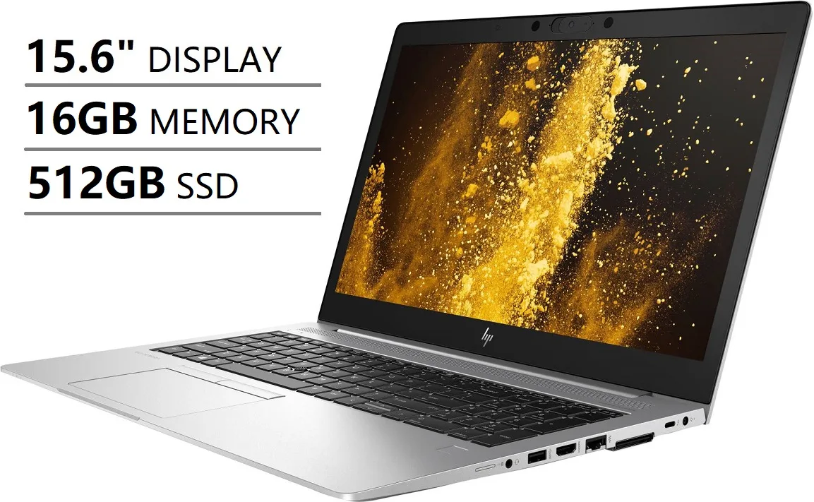 HP HP EliteBook 850 G6 laptop i7-8565U 16GB 512GB 15.6" FHD — product photo