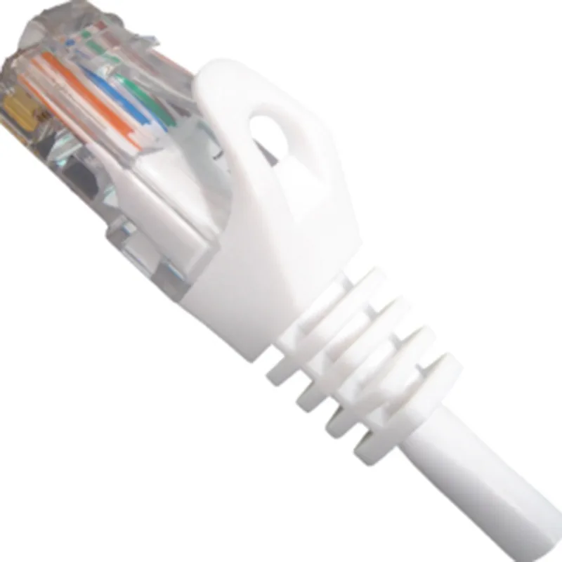 FireFold FireFold Cat5e Ethernet Patch Cable 50 ft White 350 MHz 24 AWG — product photo