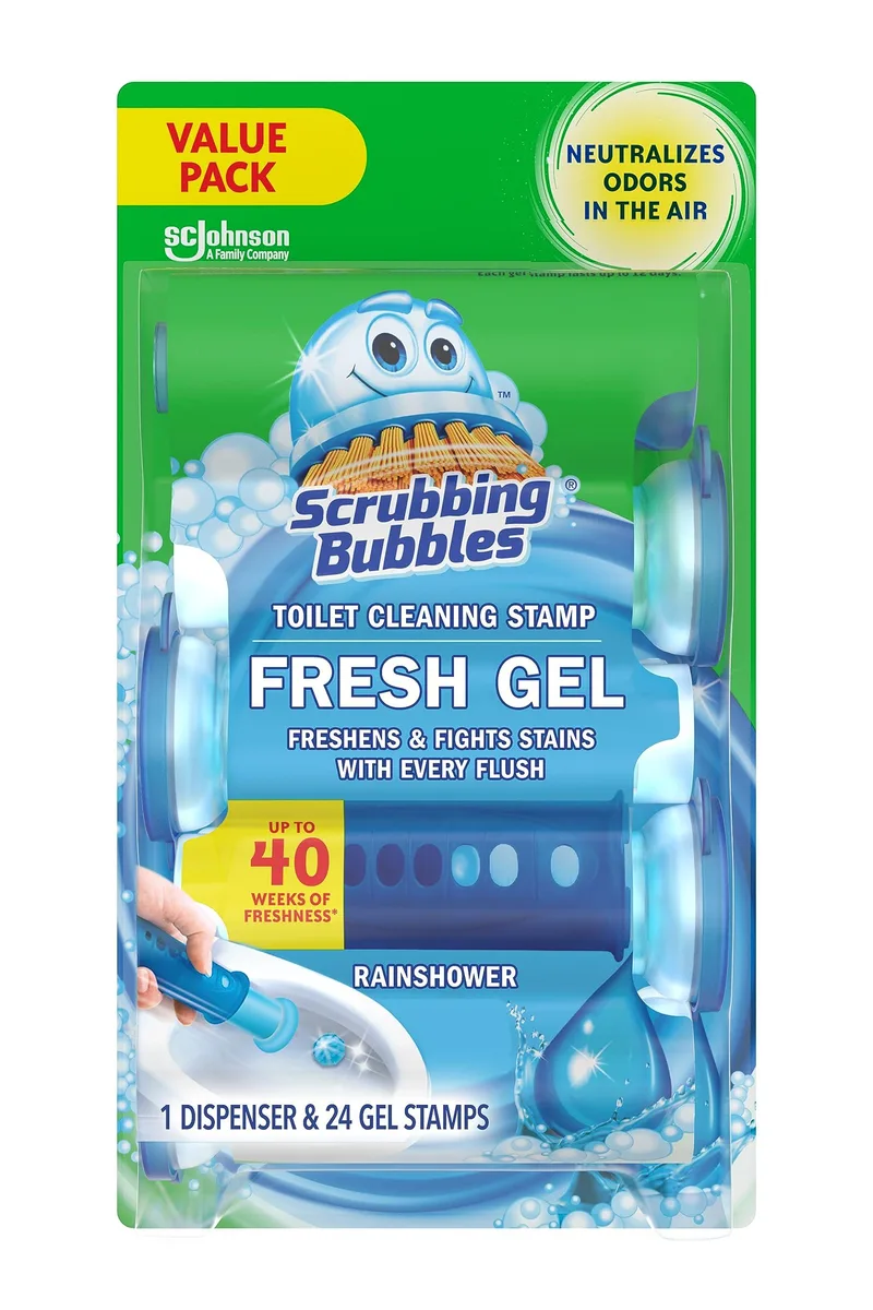 Metra 315411 Fresh Gel Toilet Cleaner 1 Dispenser 24 Stamps — product photo