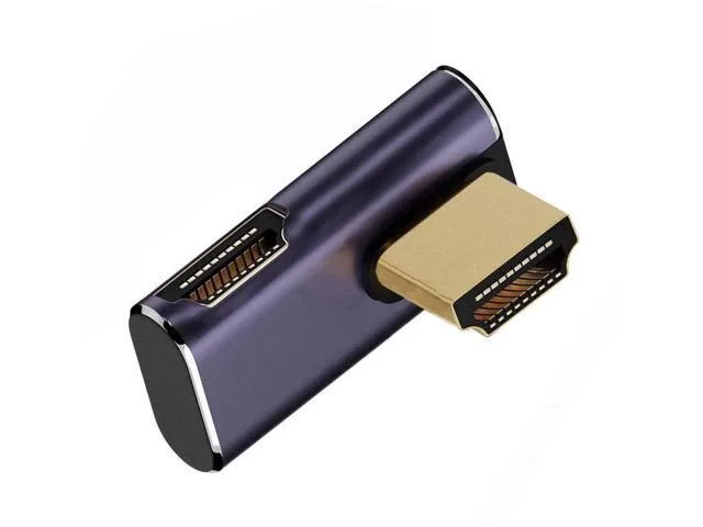 Manw Manw Vertical Right Up 90° Low Profile HDMI 2.1 Extension Adapter 8K@60Hz — product photo