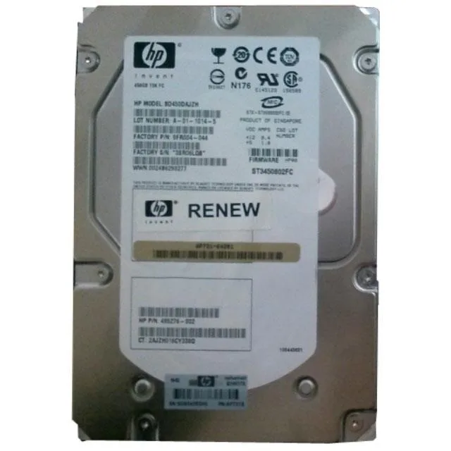 HP HP 450GB 10000RPM 3.5inch Fiber Channel internal hard drive — product photo