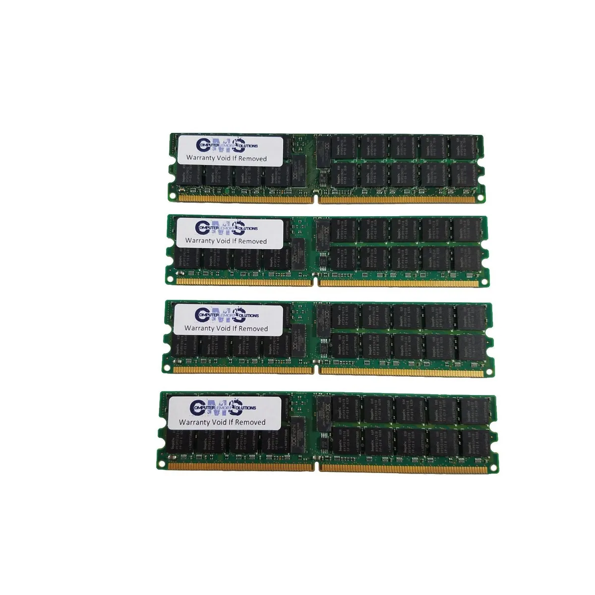 Computer Memory Solutions Computer Memory Solutions 16GB (4x4GB) DDR2 667 ECC Registered DIMM for Dell PowerEdge R300 - B50 — product photo