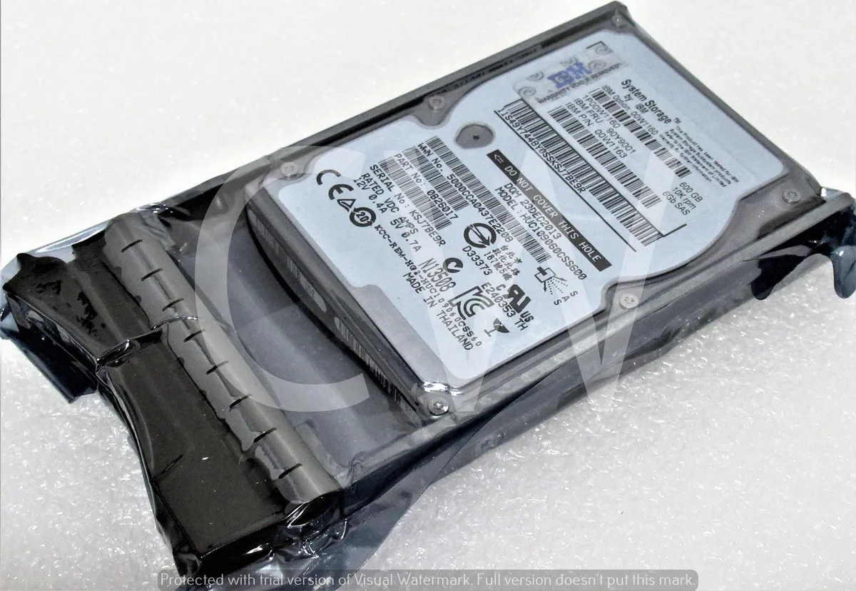 IBM IBM HUC109060CSS600 600GB 10000RPM 2.5" SAS internal hard drive — product photo