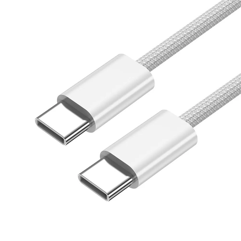 LORDWORLD LORDWORLD USB-C Cable 27W 65W 480Mbps 3m White Sleeve — product photo