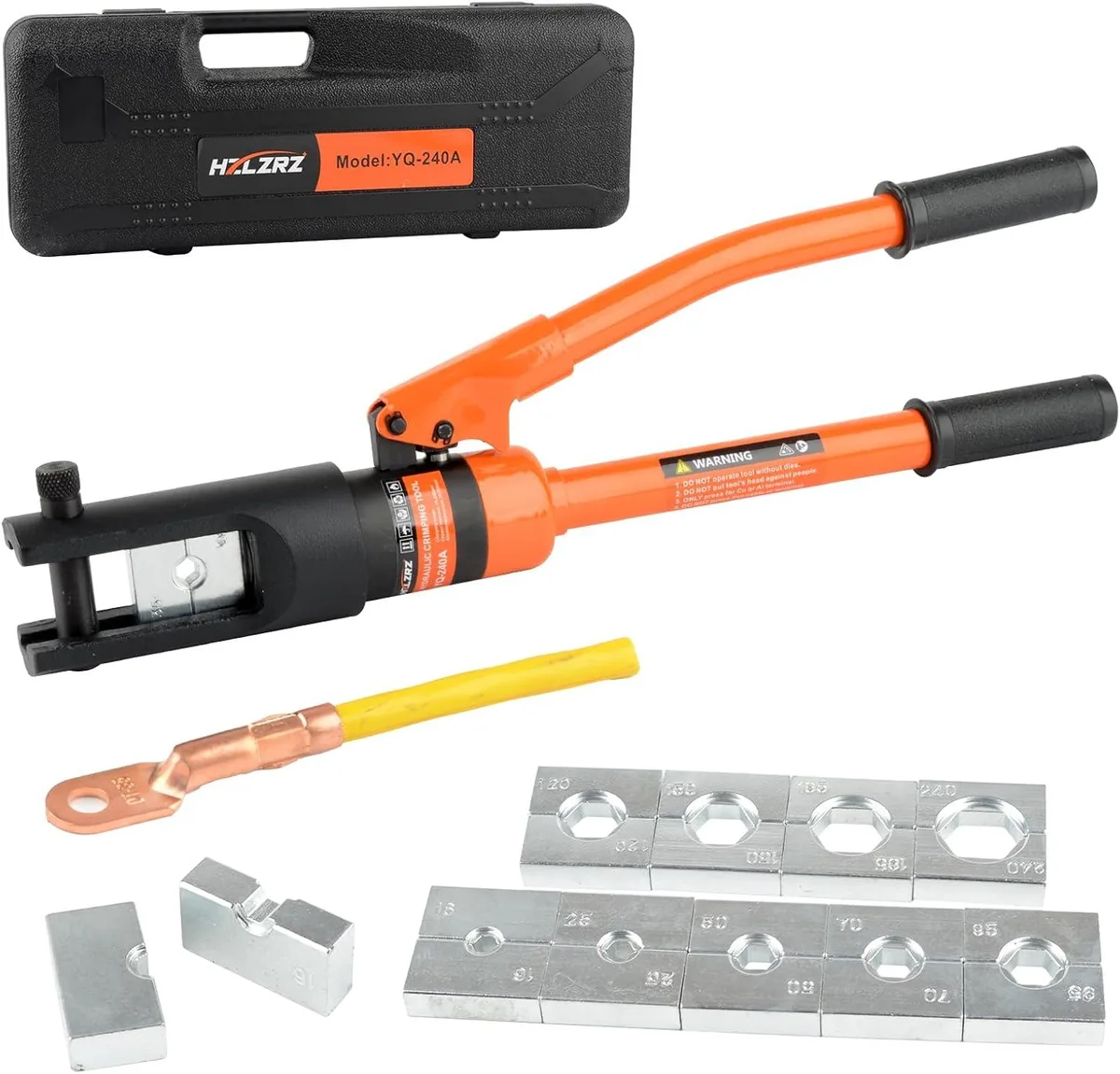BFKK BFKK YQ/240A 16 Tons Hydraulic Power 10 Dies 180° 4AWG-500MCM — product photo