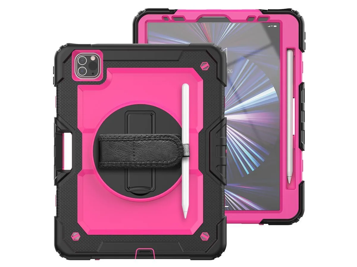 Werleo Werleo A2588 laptop case 11 inch 360 kickstand Rose Red — product photo