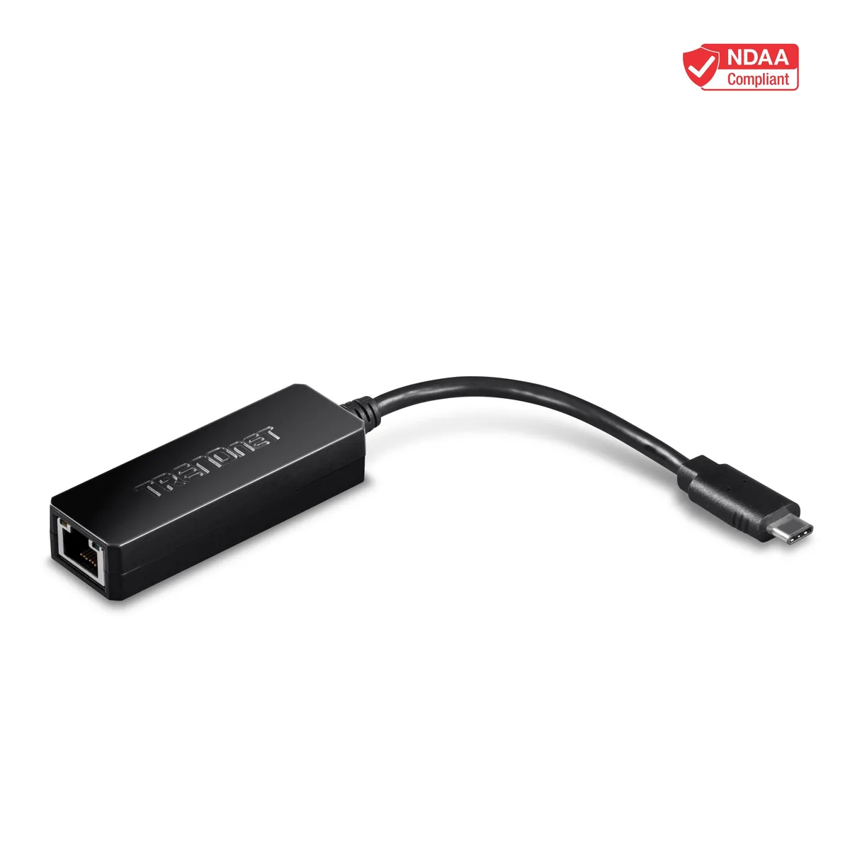TRENDnet TRENDnet TUC-ETG USB-C to Gigabit Ethernet Adapter White — product photo