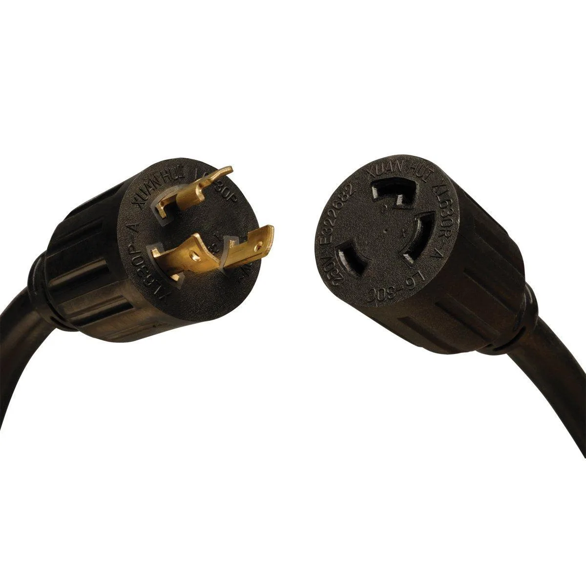 Tripp Lite Tripp Lite Power Extension Cord 30A 10AWG 8ft NEMA L6-30P to L6-30R — product photo