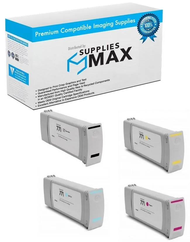 SuppliesMax SuppliesMax B6Y1MP Inkjet Combo Pack 775 ML PBK PC M Y — product photo