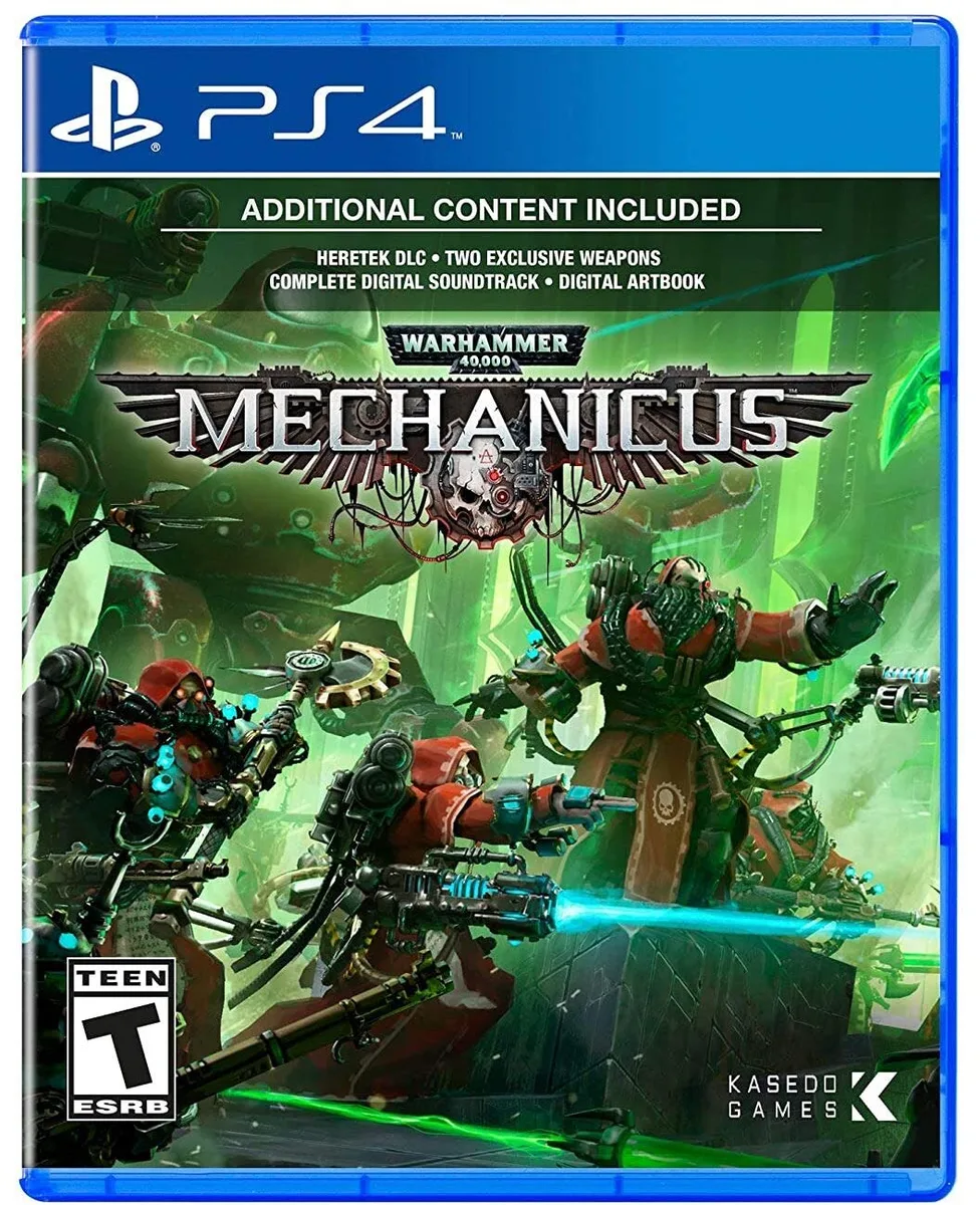 Nordic Games Publishing Nordic Games Publishing Warhammer 40k: Mechanicus ps4 video game — product photo