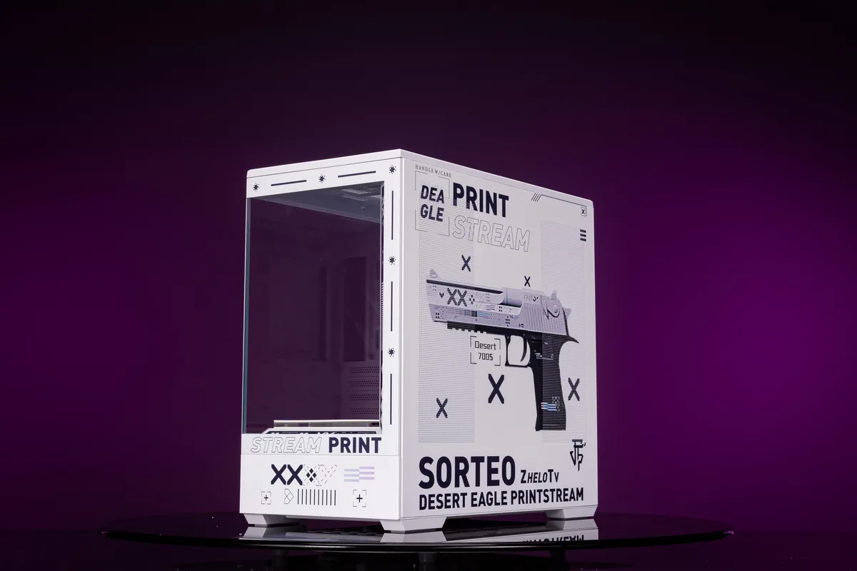 Corn Electronics Corn Electronics Bauhaus Micro-ATX ITX PC Case CSGO Edition — product photo
