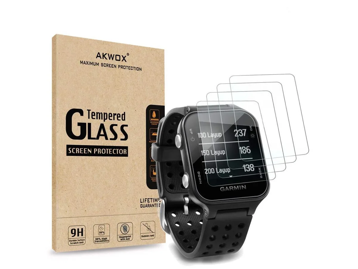 sakose sakose Tempered Glass Screen Protector for Garmin Approach S20 (Pack of 4) — product photo