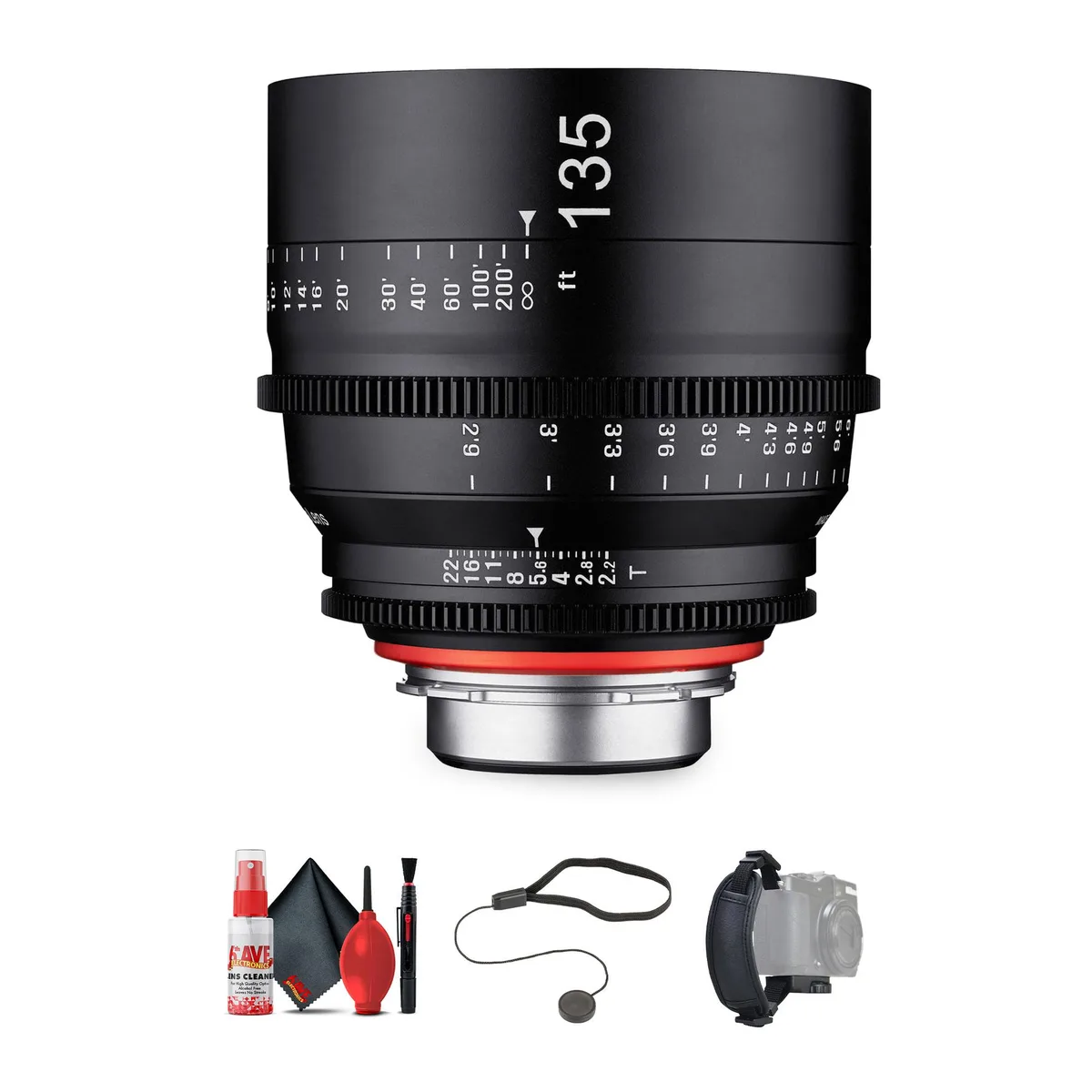 Rokinon Rokinon Xeen 135mm T2.2 MFT Bundle camera lens — product photo