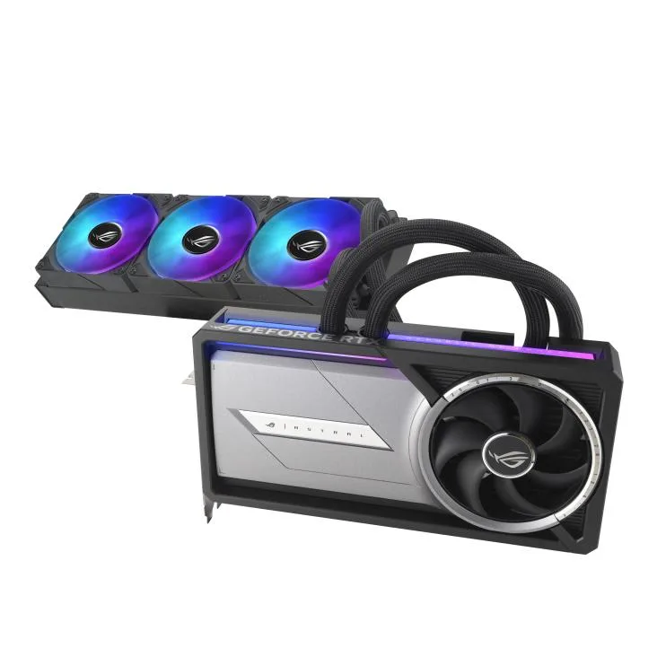ASUS ASUS ROG Astral LC GeForce RTX 5090 32GB GDDR7 OC Edition graphics card — product photo