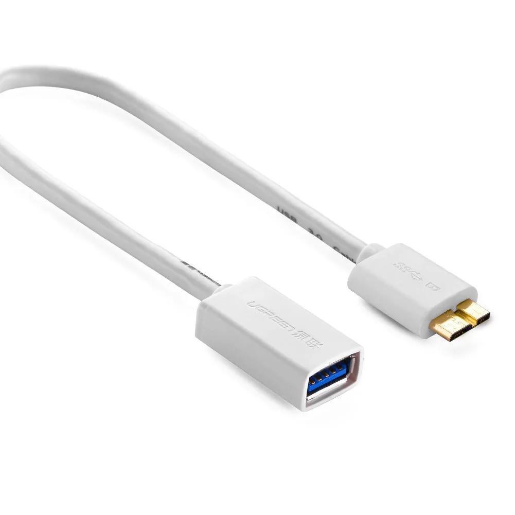 TeKit TeKit 10817 Micro USB 3.0 OTG cable 8 in white — product photo