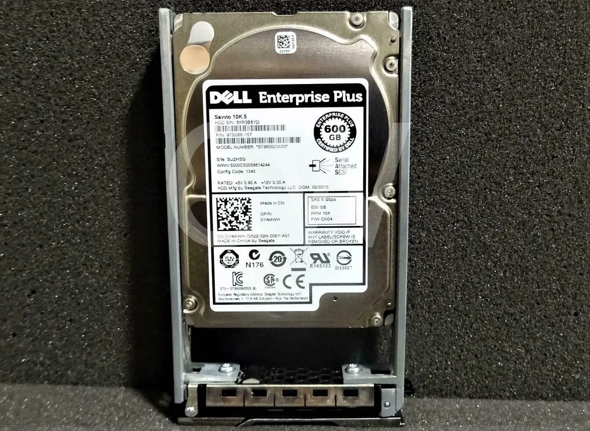 DELL DELL ST9600205SS 600GB 10000RPM 2.5in SAS 6Gb/s PS6210 — product photo