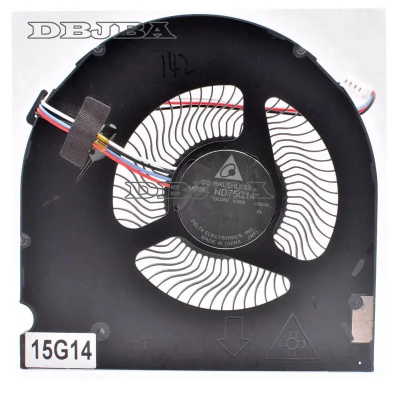 DBTLAP DBTLAP Delta ND75C14-15M18 DC5V 0.45A CPU Cooling Fan — product photo