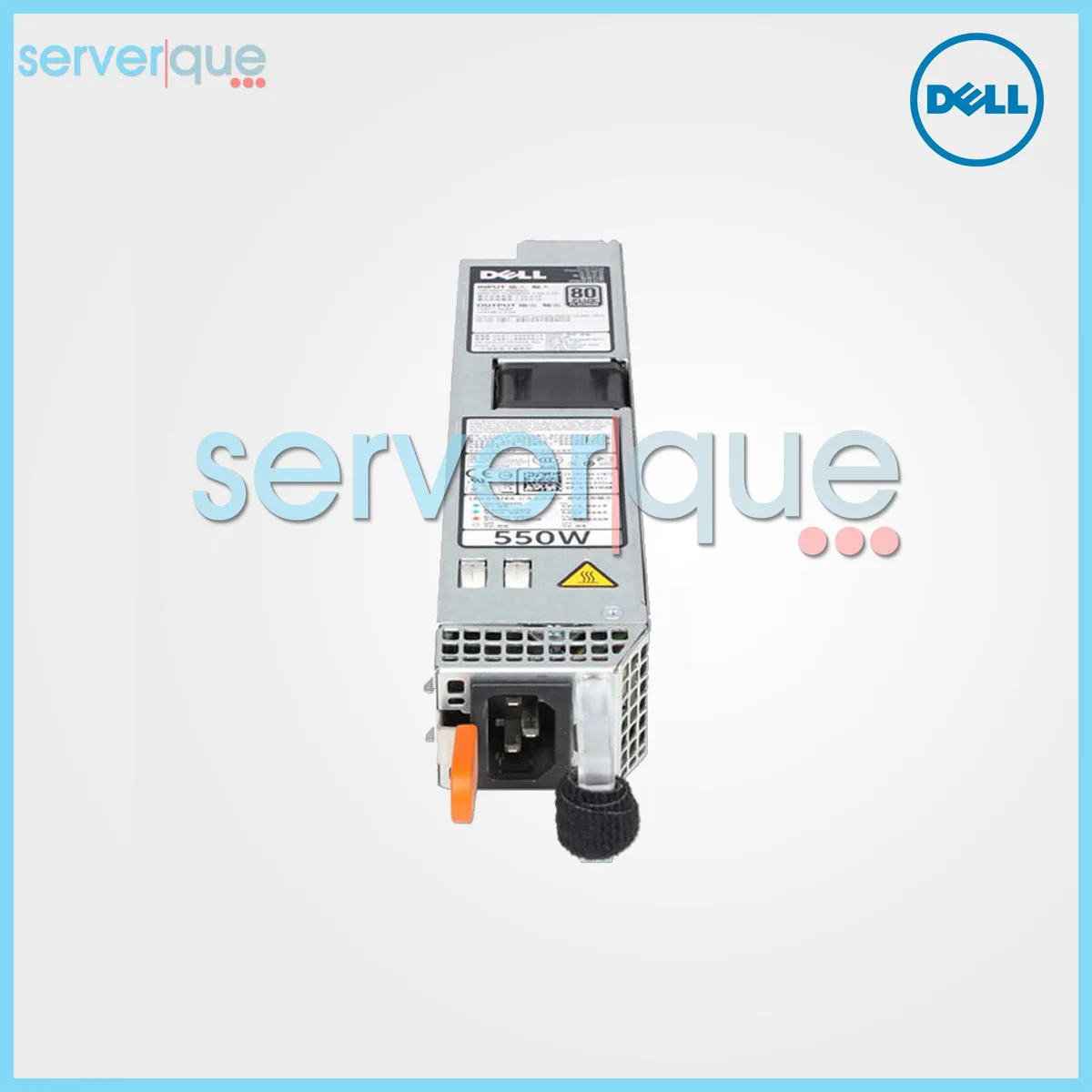 DELL DELL PowerEdge R420 550W 80 Plus Platinum Hot Swap Redundant Server Power Supply RYMG6 — product photo
