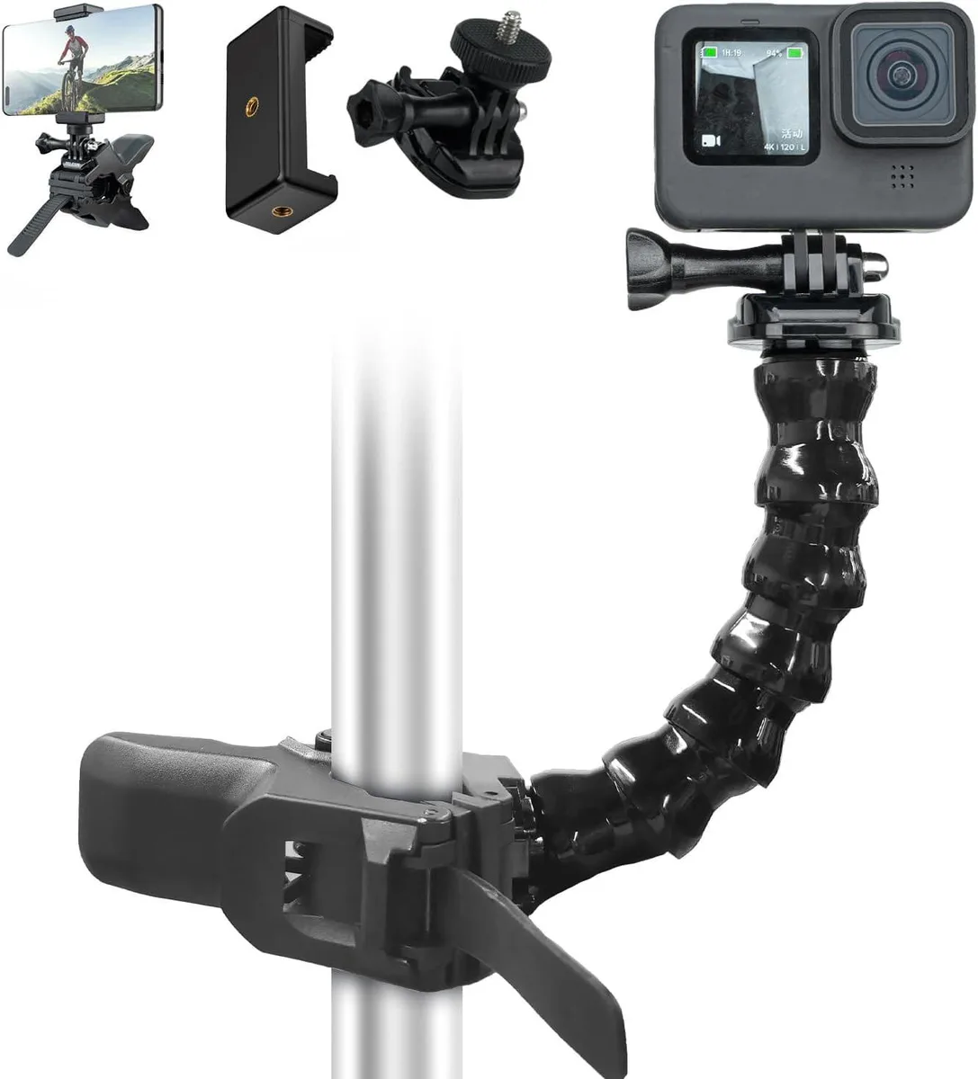 BONAEVER BONAEVER Jaws Flex Gooseneck Clamp Mount 18.5cm — product photo