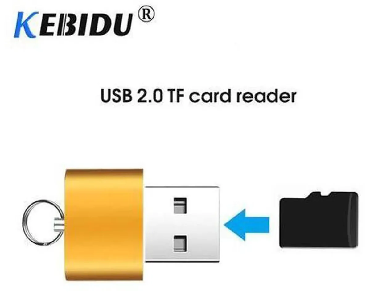 SMUGDESK SMUGDESK USB 2.0 Micro SD TF Card Reader — product photo