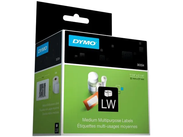 DYMO DYMO 30334 pos accessory 2.25" x 1.25" 1000 labels — product photo