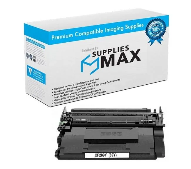 SuppliesMax SuppliesMax CF289Y Extra High Yield Black Toner Cartridge 20000 Pages — product photo