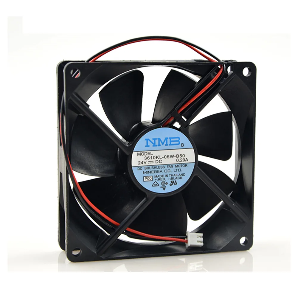 Fans Fans 3610KL-05W-B50Size 92×92×25mm 24V 0.2A case fan — product photo
