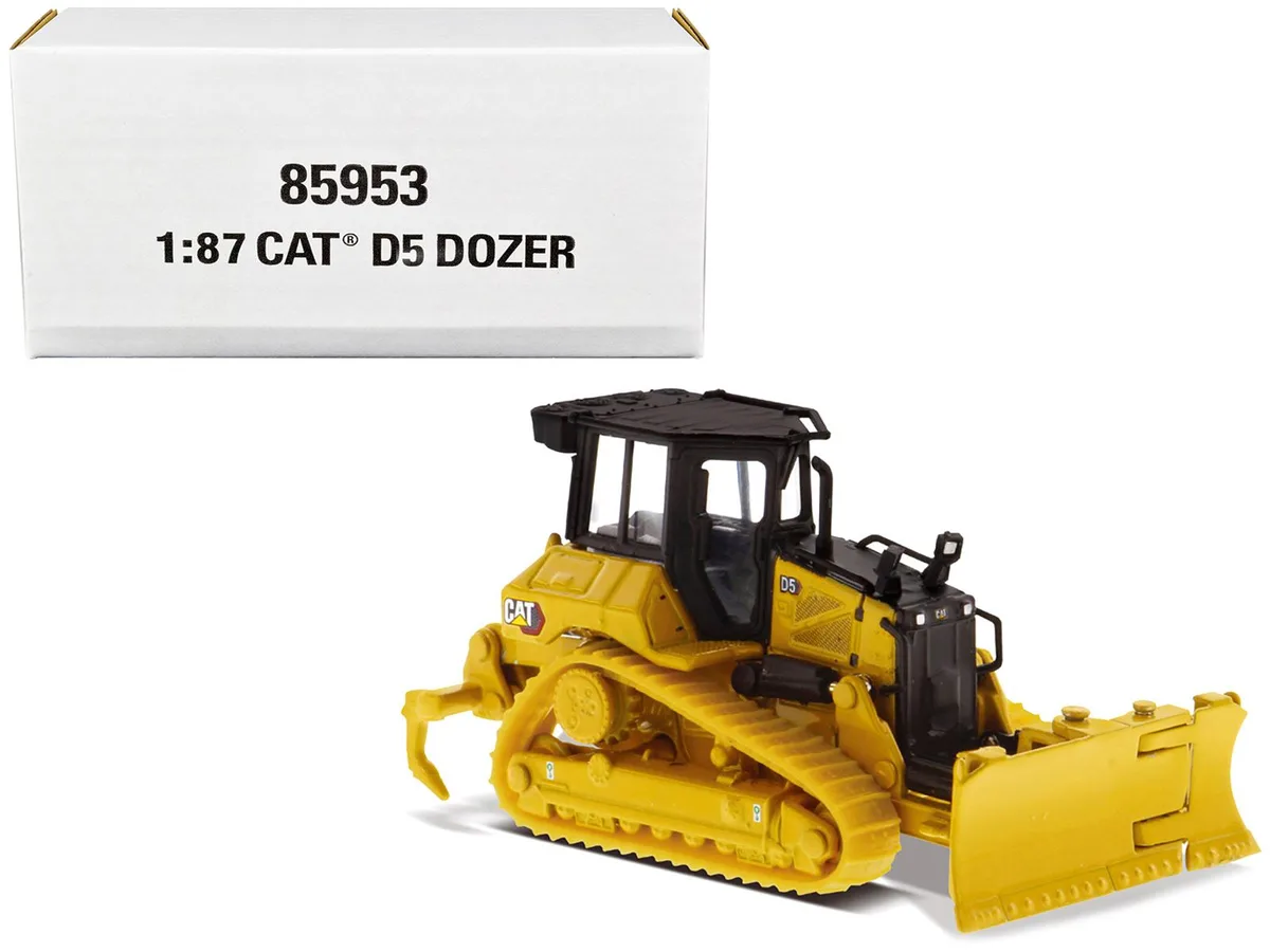 DieCast Masters DieCast Masters CAT D5 Track-Type Dozer 1/87 HO Scale Hobby Collectible — product photo