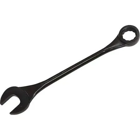 Gray Tools 65mm 12-point combination wrench, black oxide finish