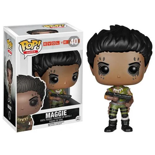 Funko Funko 5289 Evolve Maggie Trapper Hunter Pop! Vinyl Figure #40 action figure — product photo