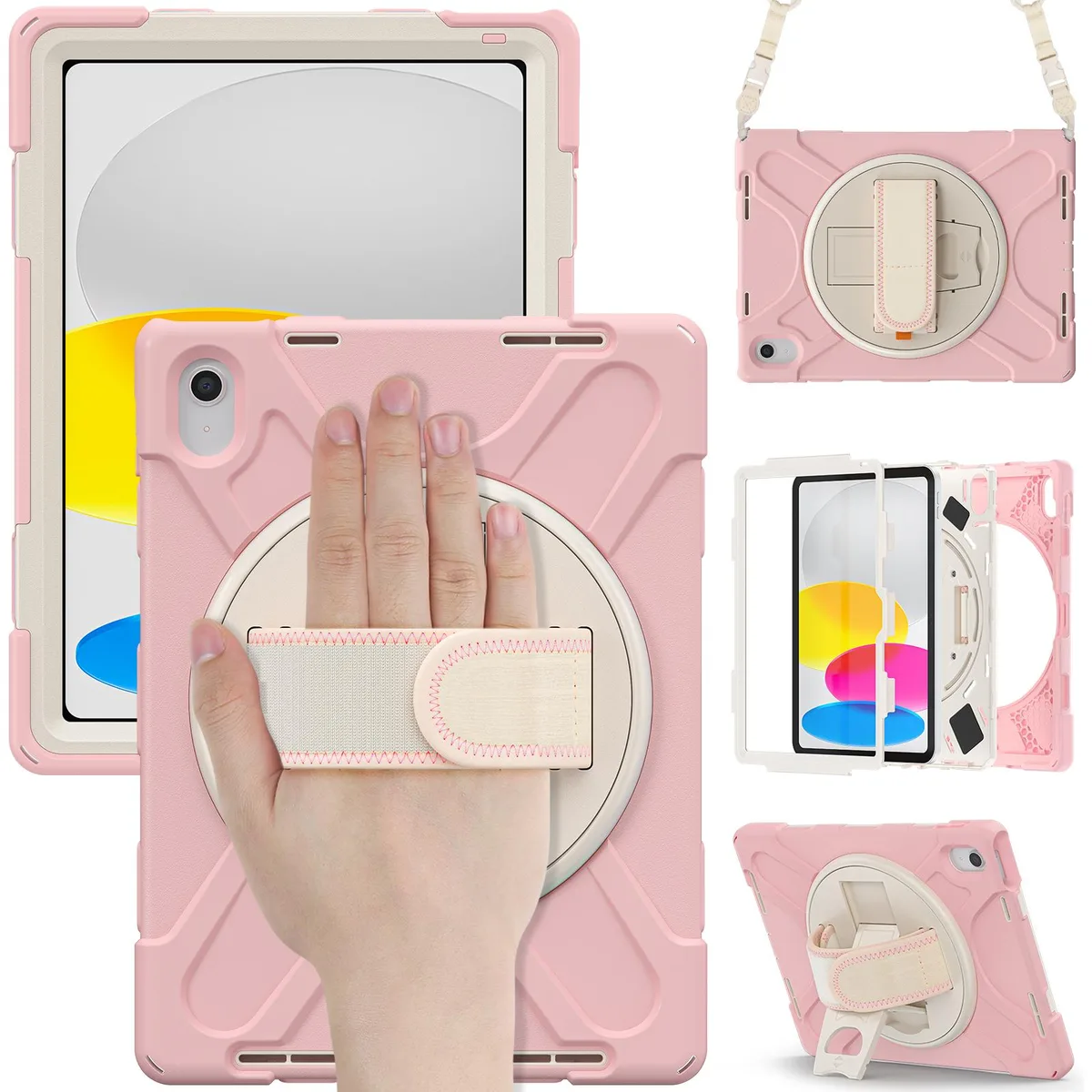 Werleo Werleo A2696 iPad 10th Gen 10.9 inch laptop case Pink — product photo