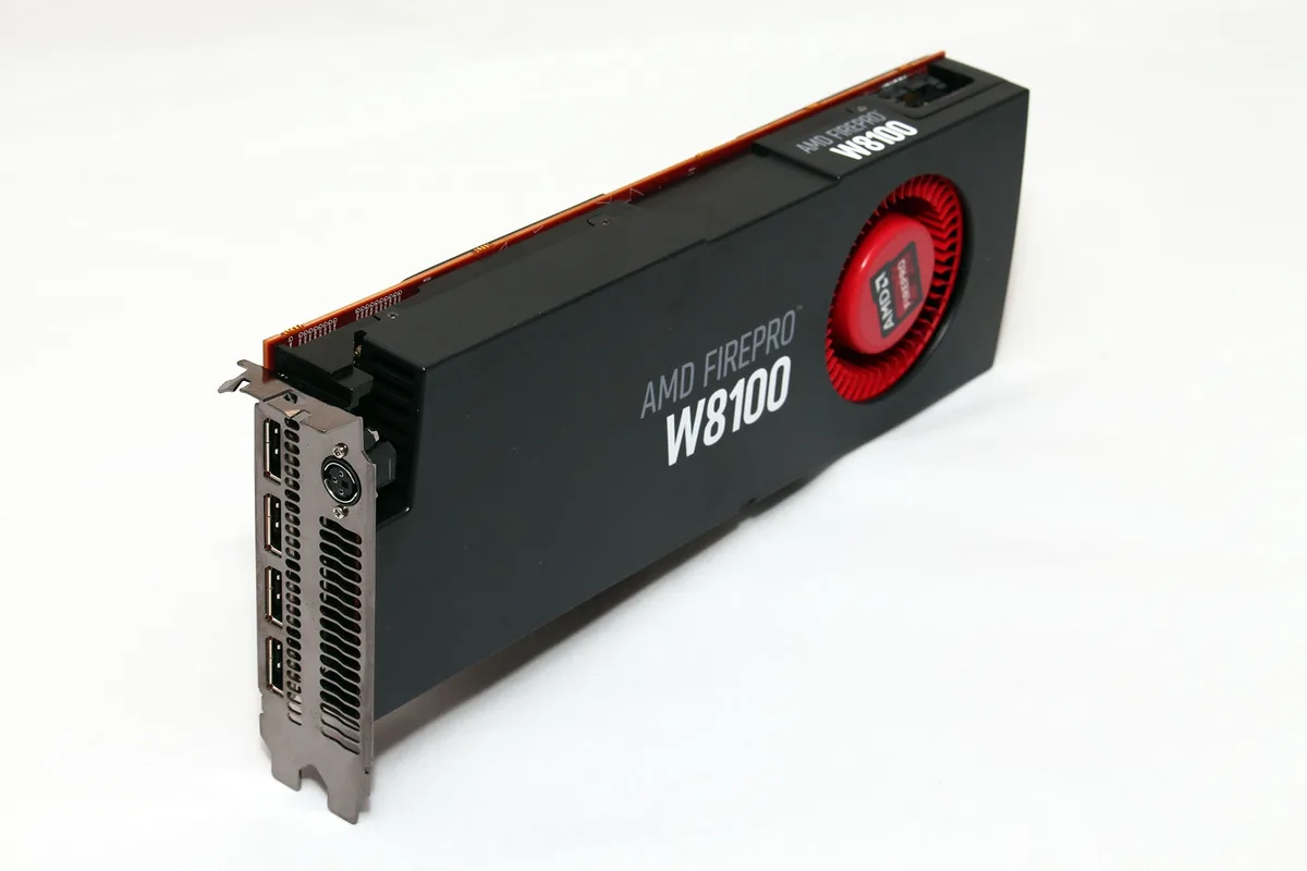 ATI ATI FirePro W8100 8GB GDDR5 512-bit workstation graphics card — product photo