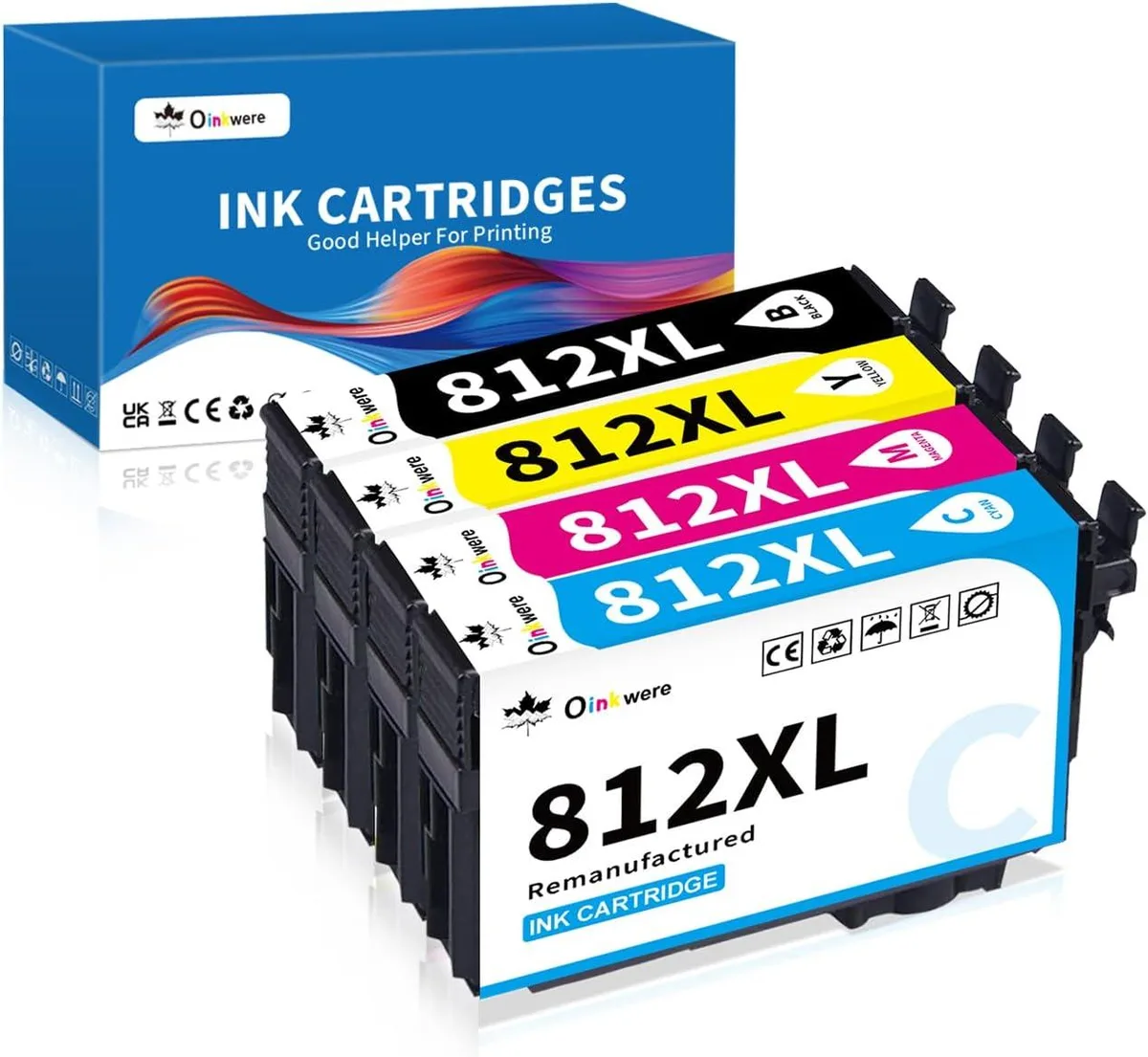 NuoTo NuoTo 812XL Ink Cartridge 4 Pack — product photo