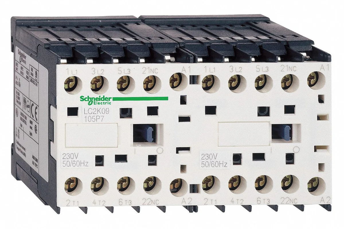 Schneider Electric Schneider Electric LC2K1201B7 3-Pole 24V AC Mini Contactor — product photo