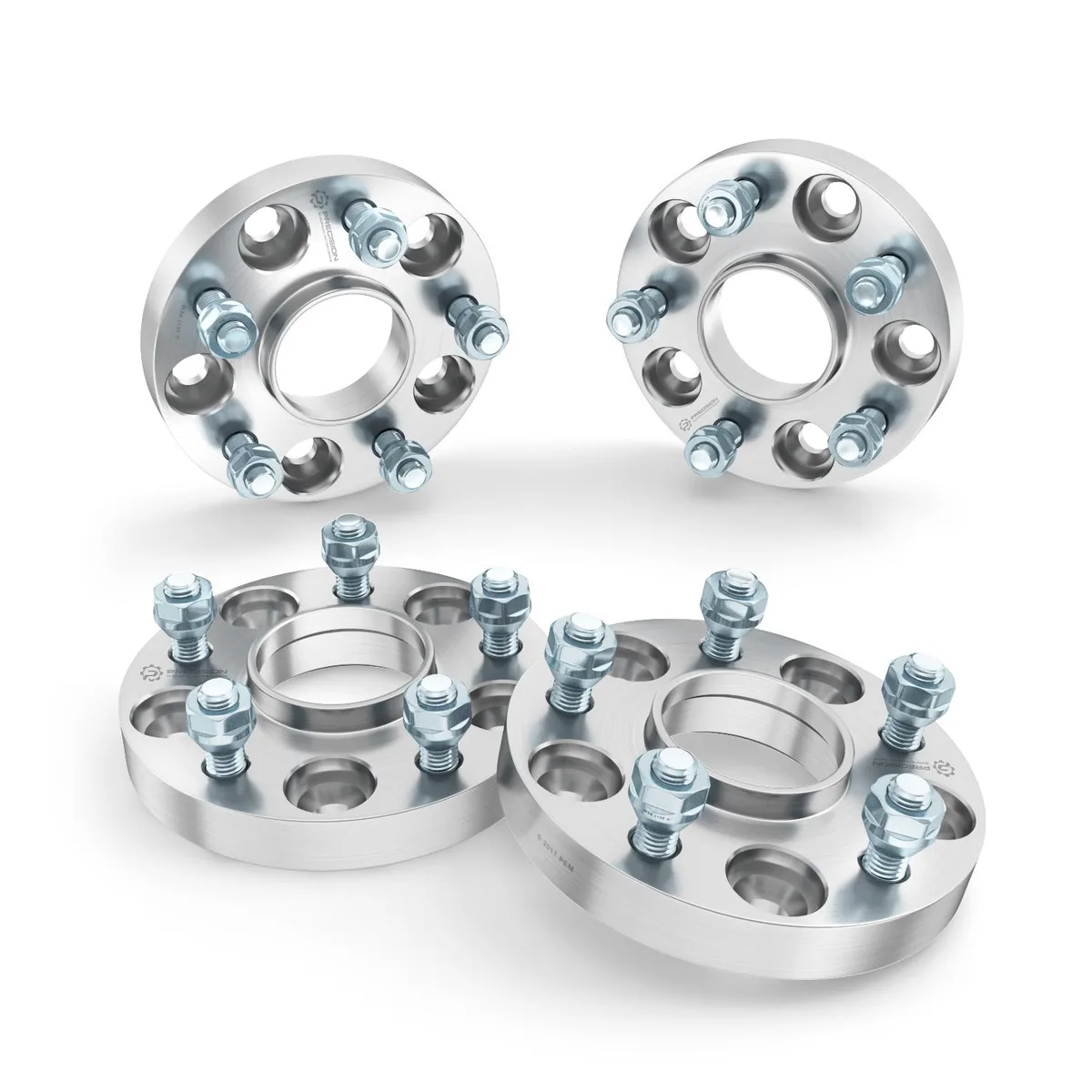 StanceMagic StanceMagic 32 mm 5x114.3 Hubcentric Spacers 66.1 mm 12x1.25 Silver 4 pcs — product photo