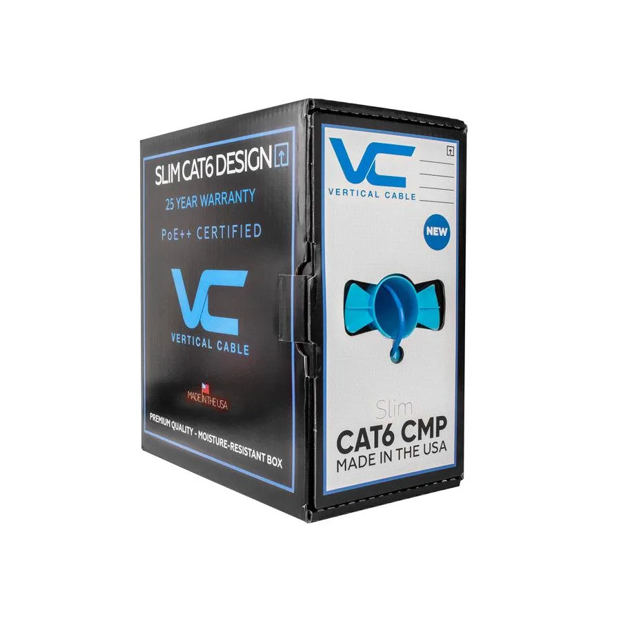FireFold FireFold CAT6-1KPLN-USA-BLU Network Ethernet Cable 1000ft 23AWG Plenum Blue — product photo