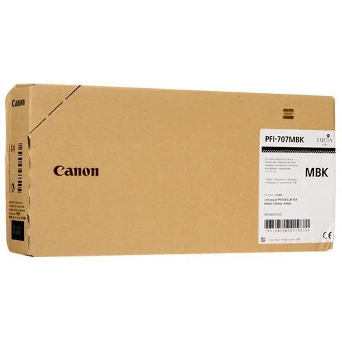 Canon Canon 9820B001AA 700ml PFI-707 Matte Black ink cartridge — product photo