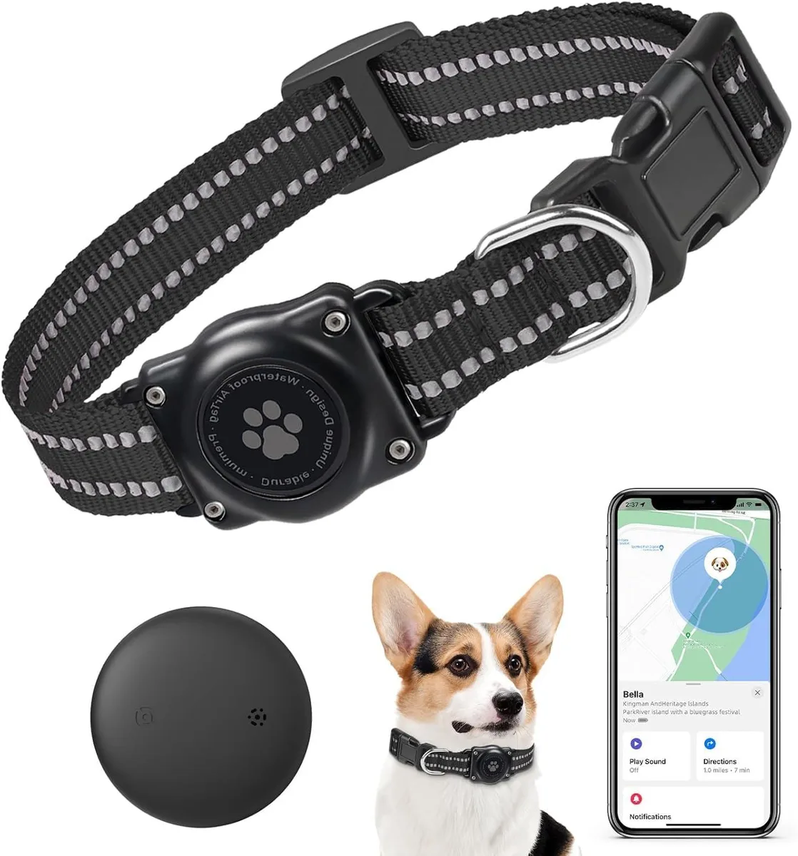  PAW HB15 pet - tech GPS tracker iOS 12 months 7.4g — product photo