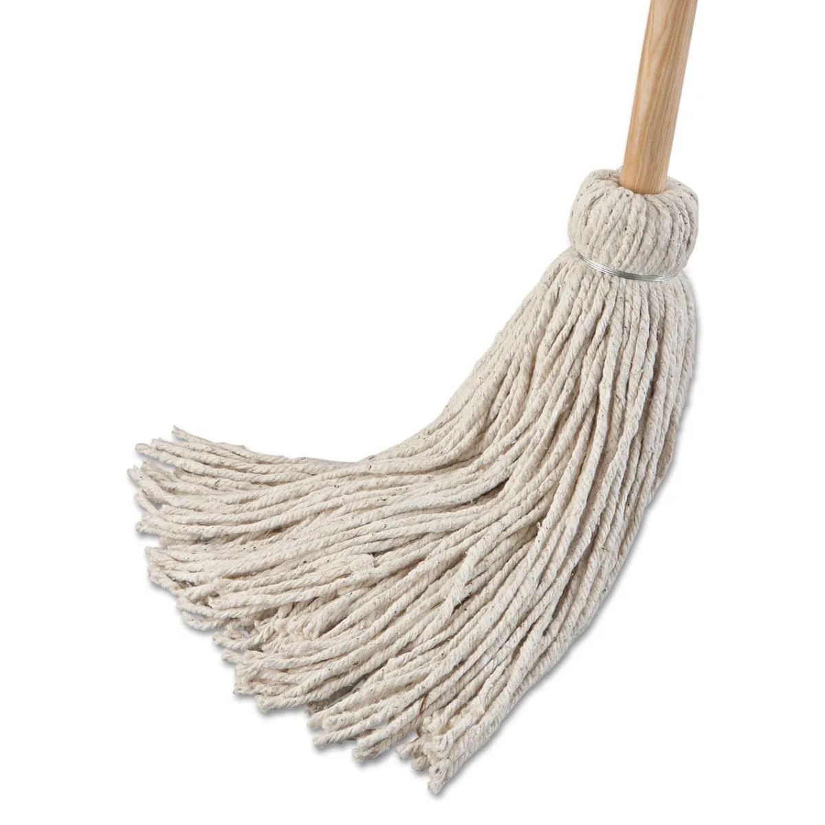 Boardwalk Boardwalk Deck Mop 24 oz 54" Wood Handle 6 Pack 124C — product photo