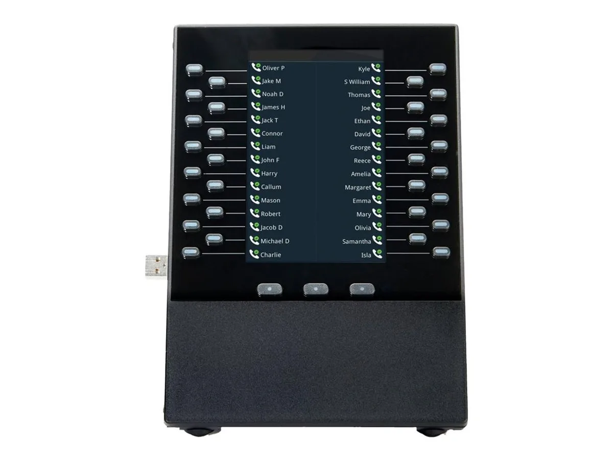 HP HP 85X07AA VVX EM50 VoIP expansion module — product photo