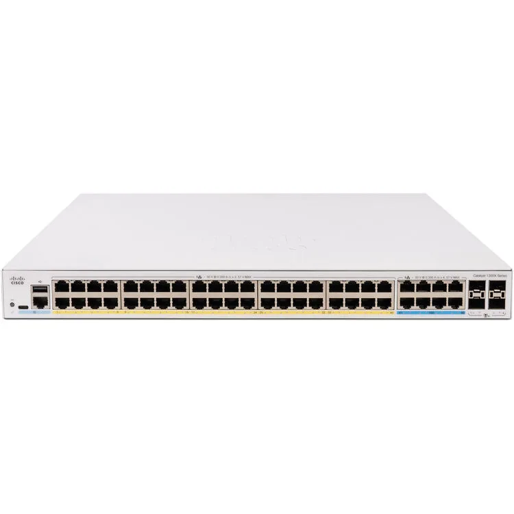 Cisco Systems, Inc. Cisco Systems, Inc. C1300X-48NGU-4X 48-port network switch — product photo