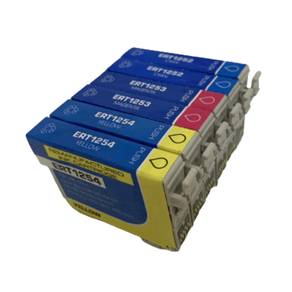 Ninestar Technology Ninestar Technology 125 toner cartridge 6 pack cyan magenta yellow — product photo
