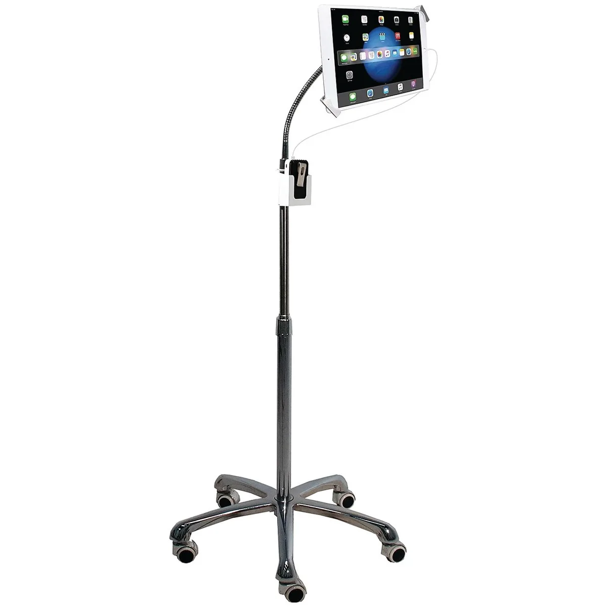 Petra Petra Heavy-Duty Security Gooseneck Floor Stand Tan 7-13" 360° — product photo