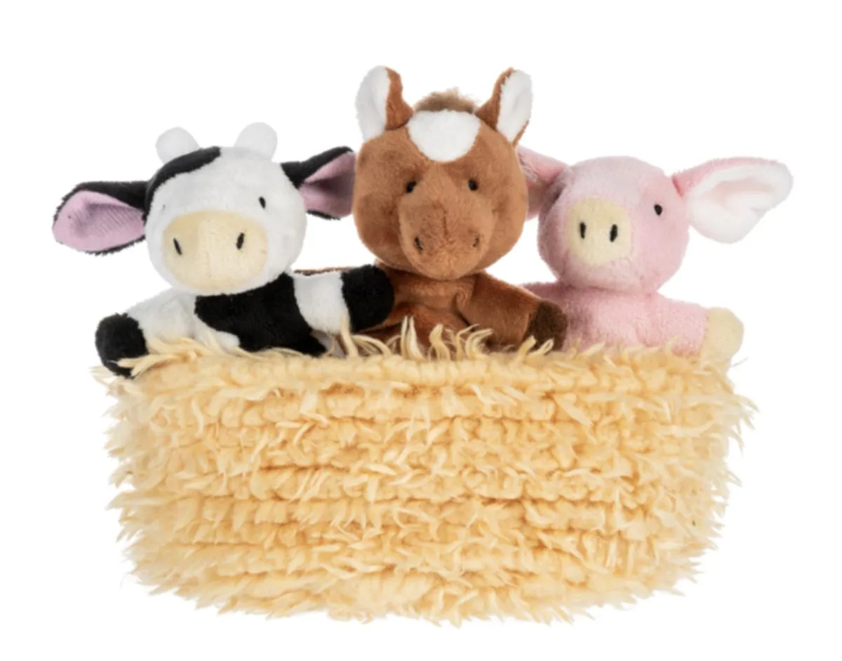 Ganz Baby Ganz Farm Animal Plush 4-Piece Set 3.5 — product photo