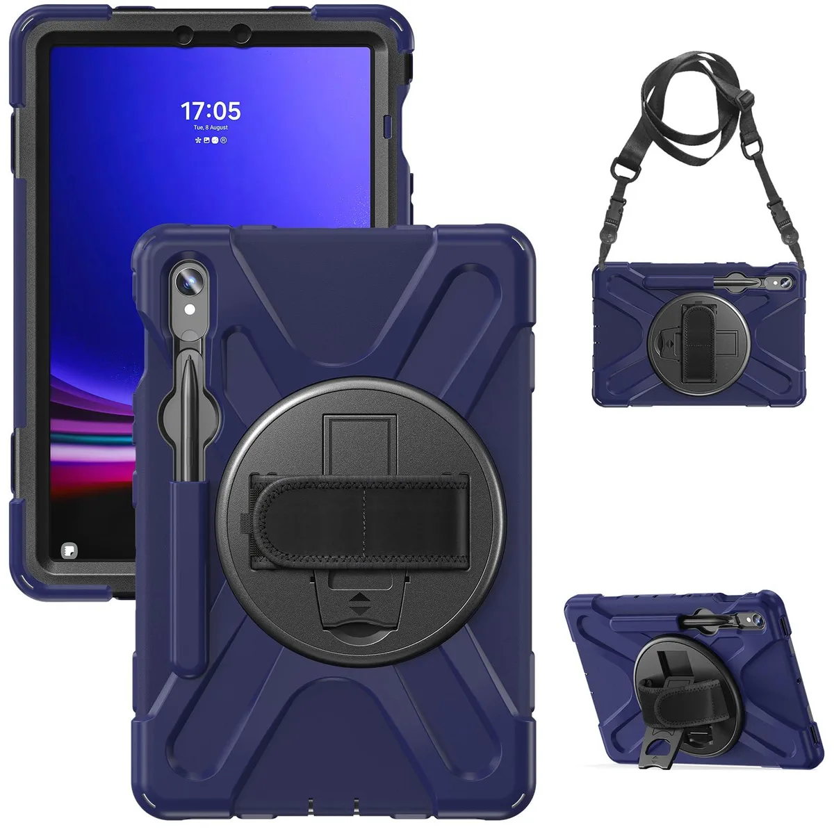 Timoom Timoom Shockproof Case for Samsung Galaxy Tab S10/S9 10.9-11" Navy Green — product photo