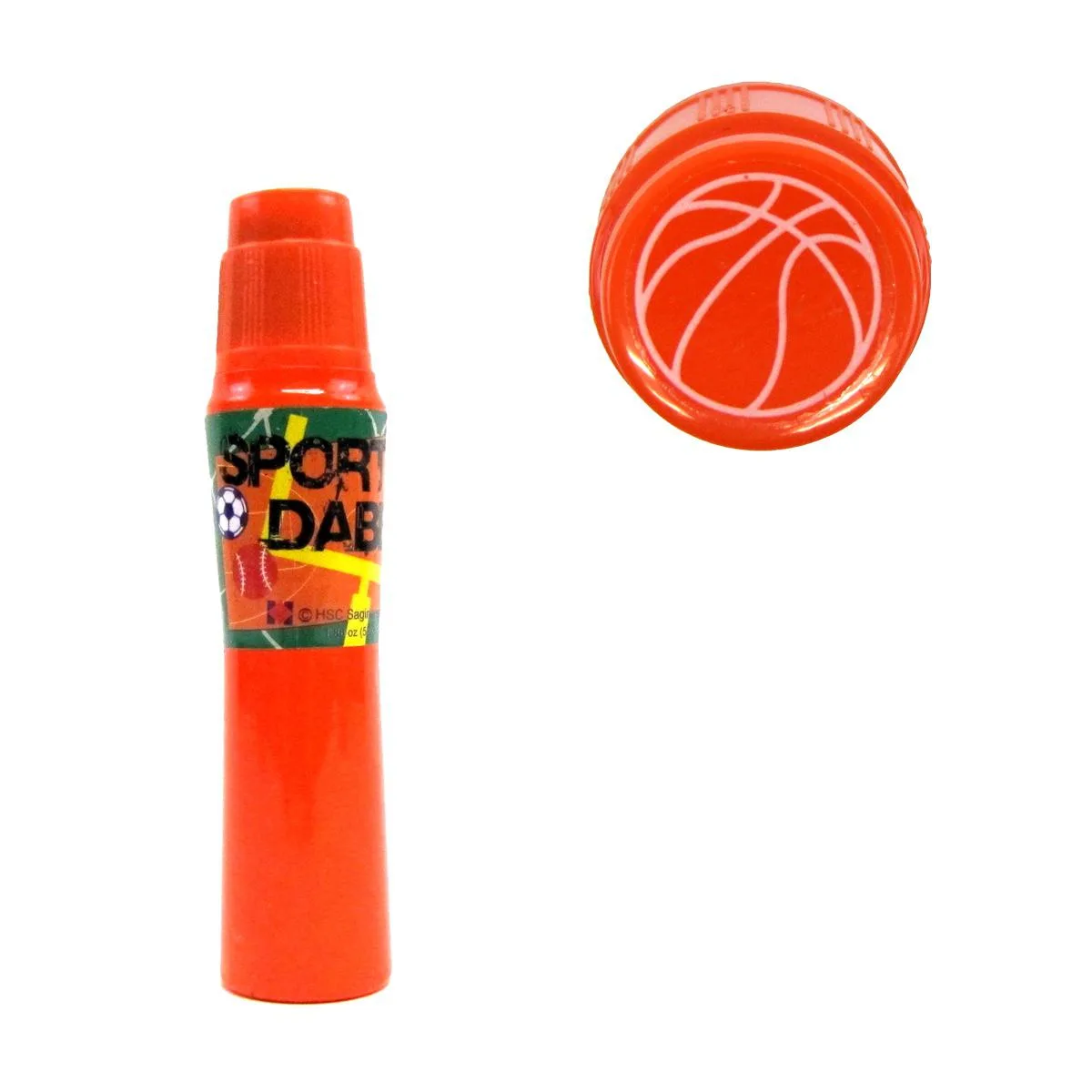 TreasureGurus, LLC TreasureGurus, LLC Fast Dry Orange Basketball Bingo Dauber game — product photo