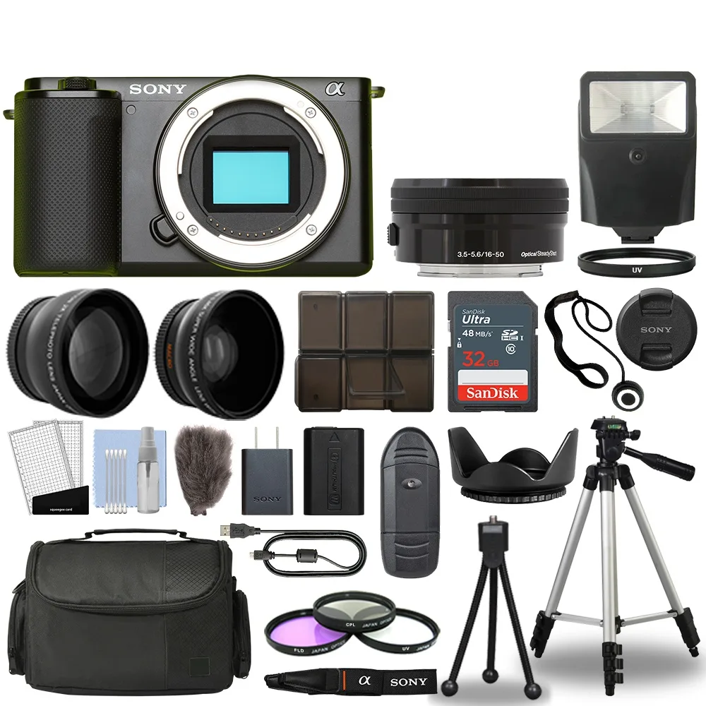 Sony Sony ZV-E10 Camera Kit 16-50mm OSS 32GB Flash — product photo